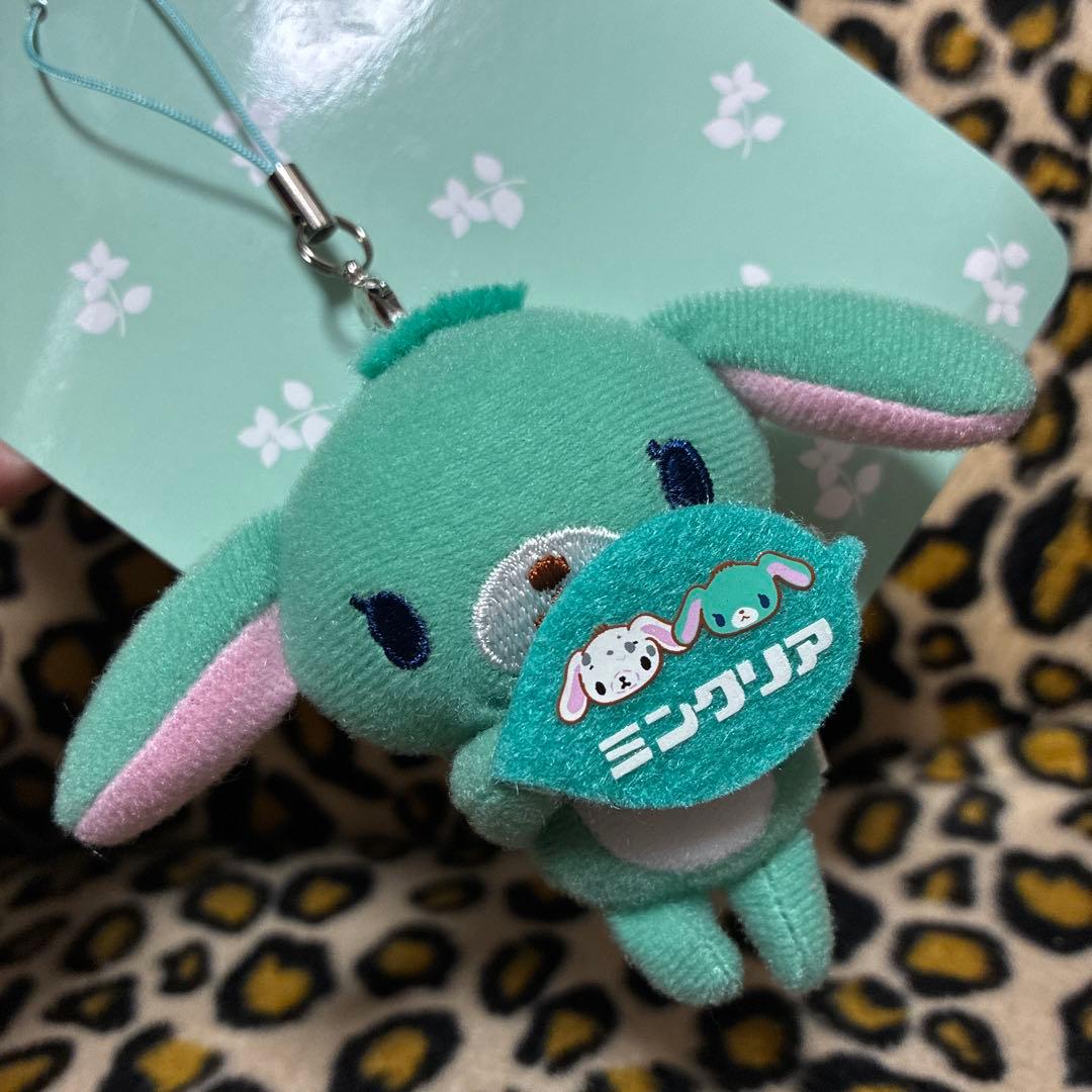激レア‼︎シュガーバニーズ　ミントうさ　ミンクリア　ぬいぐるみ　マスコット