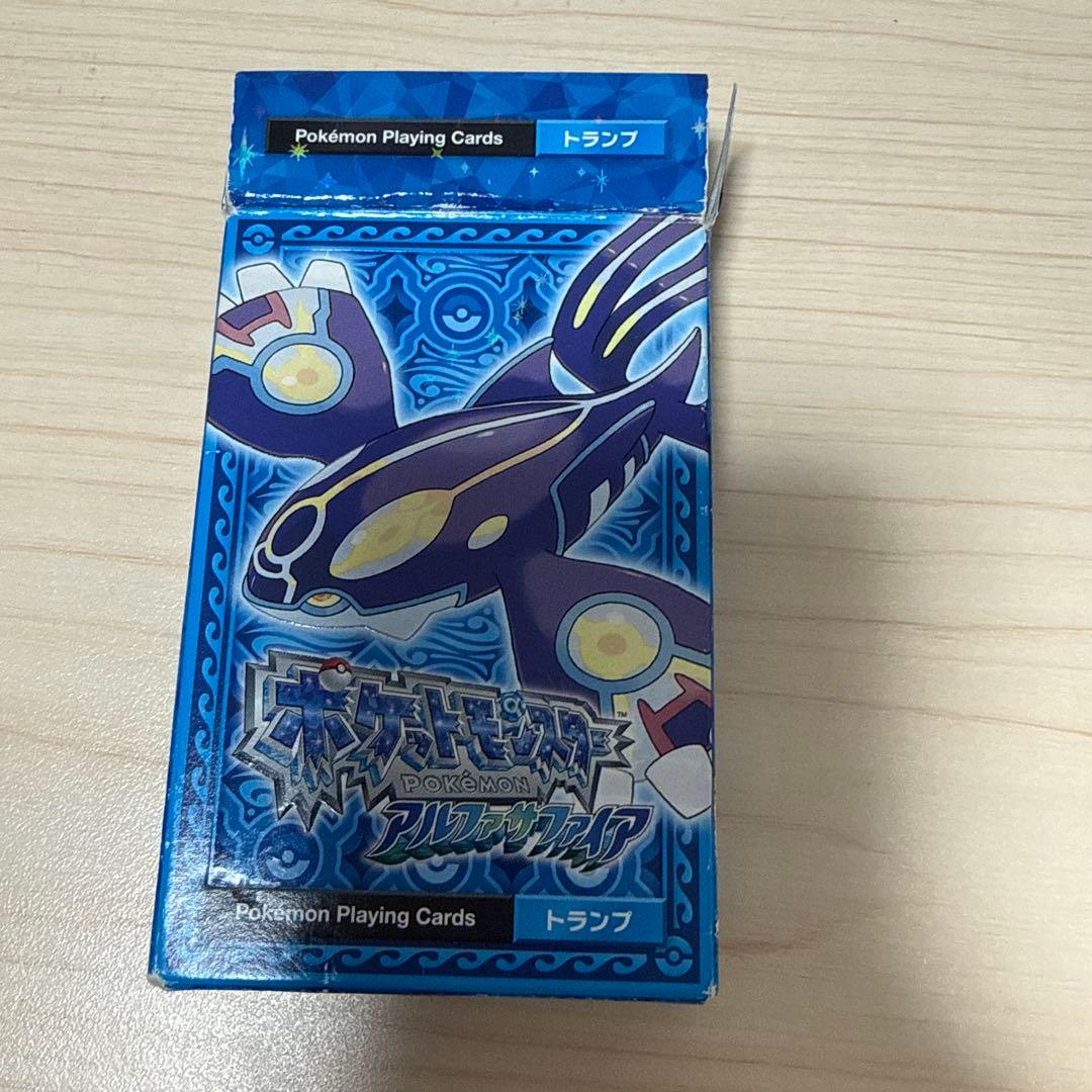 ポケモン トランプ アルファサファイア カイオーガ 廃盤 希少品 任天堂