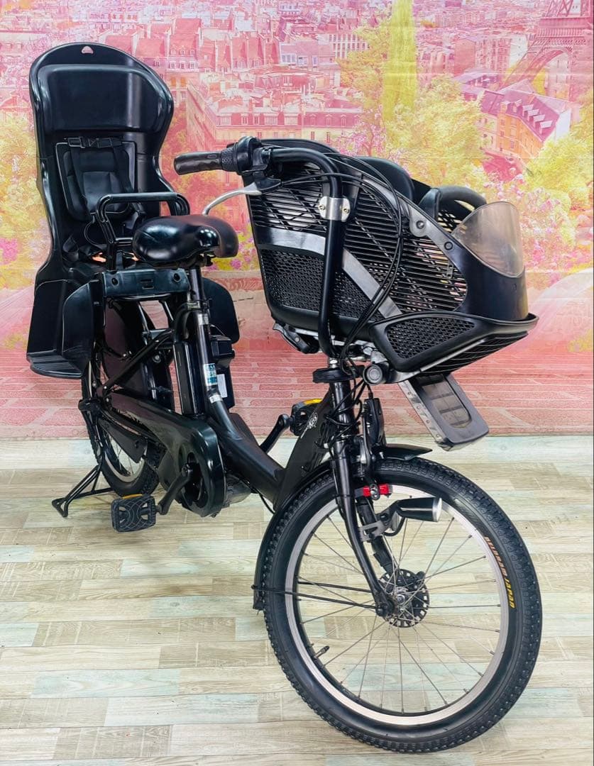 ZK3491 電動自転車 ヤマハ パスキス 子供乗せ 20インチ 送料無料