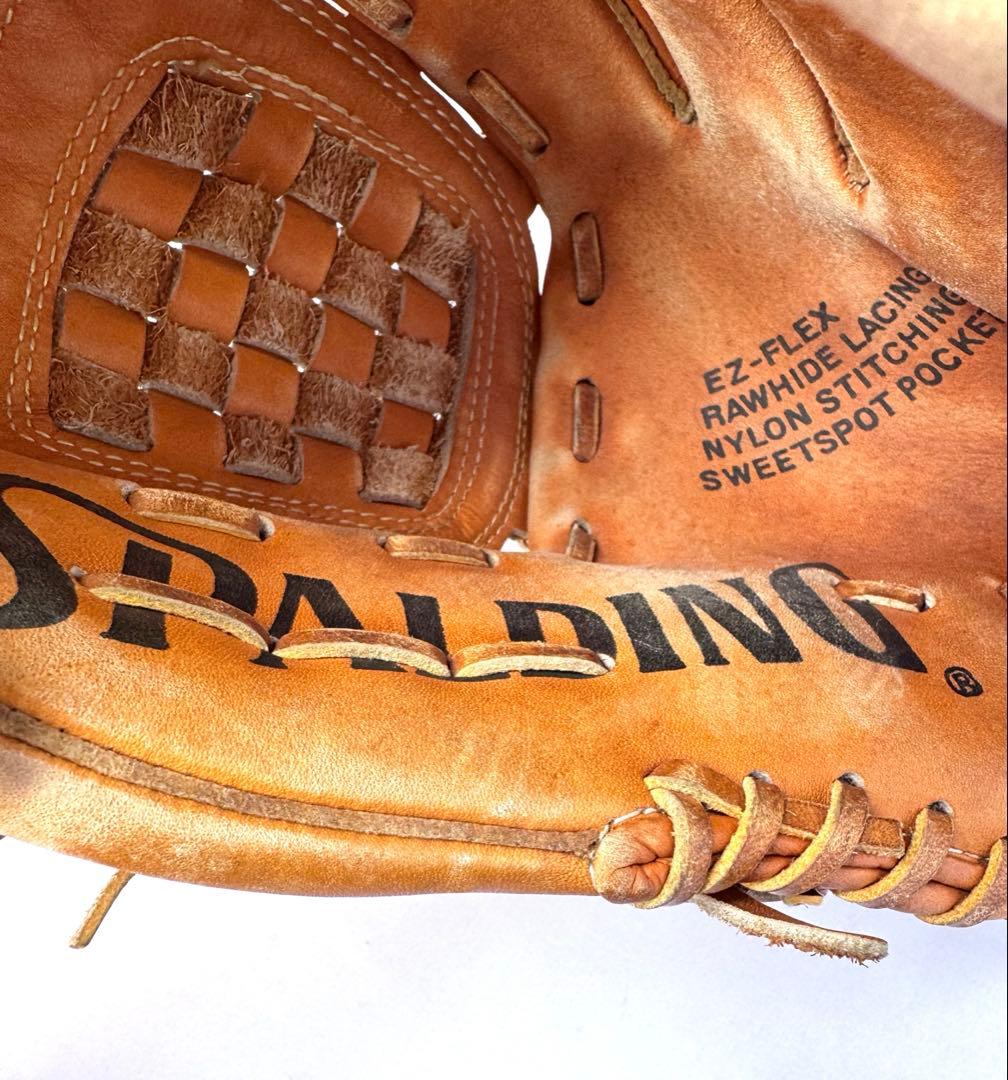 SPALDING スポルディング グローブ 大人用　軟式グローブ ブラウン左投げ