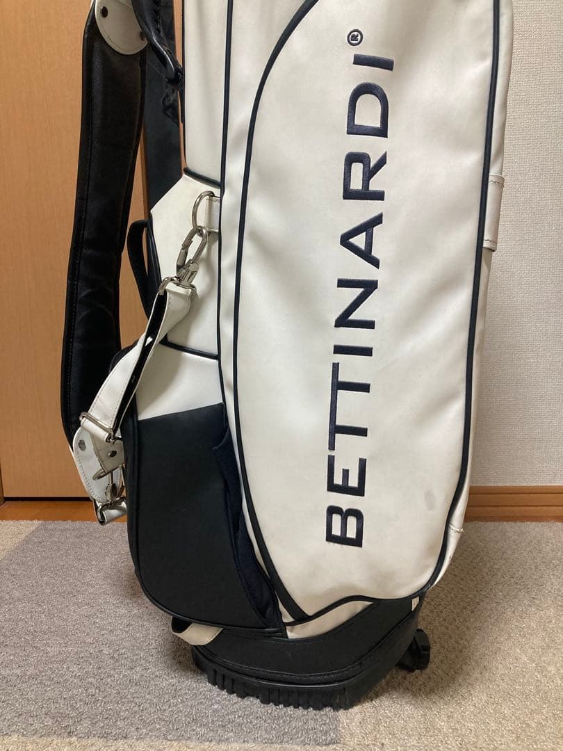 BETTINARDI キャディバッグ ホワイト