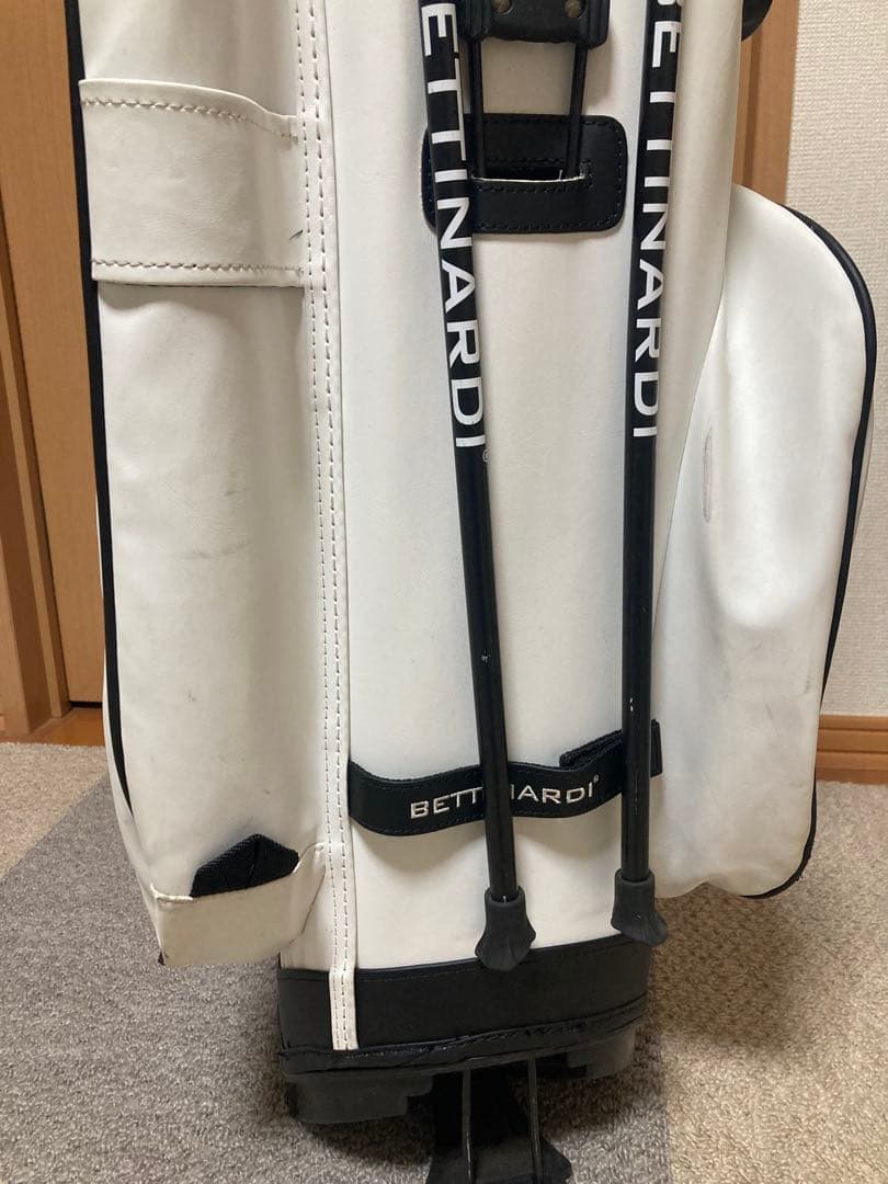 BETTINARDI キャディバッグ ホワイト