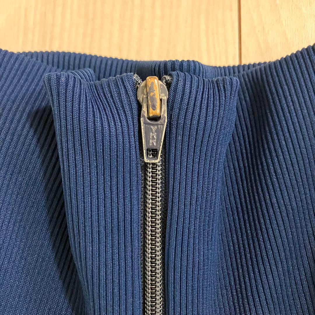 adidas 希少　ヴィンテージ古着ジャージADS-4F デサント製　ブルー