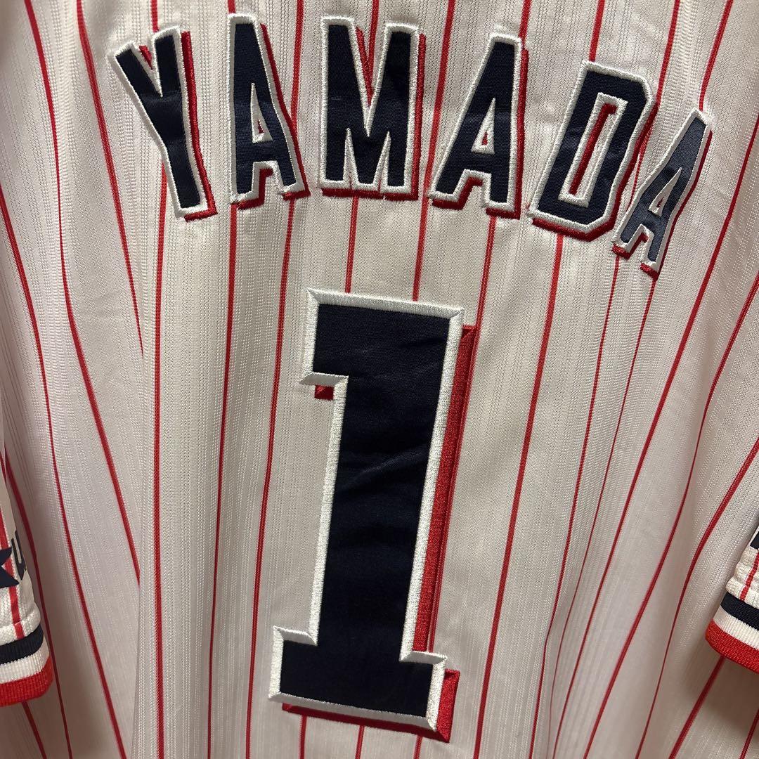 東京ヤクルトスワローズ　山田哲人　ハイクオリティユニフォーム（ホーム）XL