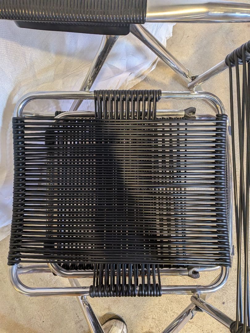 【イタリア製/美品】FIAM フィアム スパゲッティチェア サウナチェア