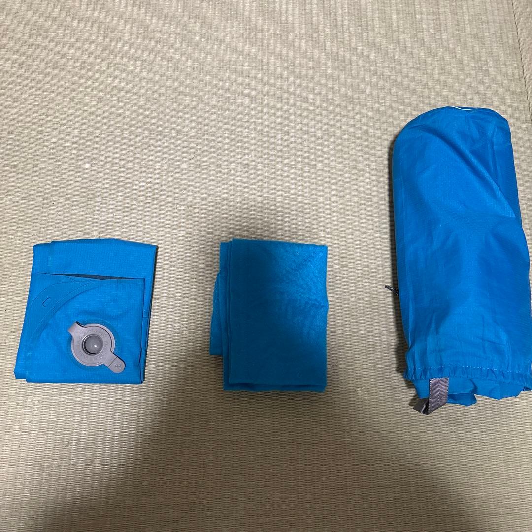 【美品】mont-bell AIR PAD 150 スリーピングマット　ピロー付