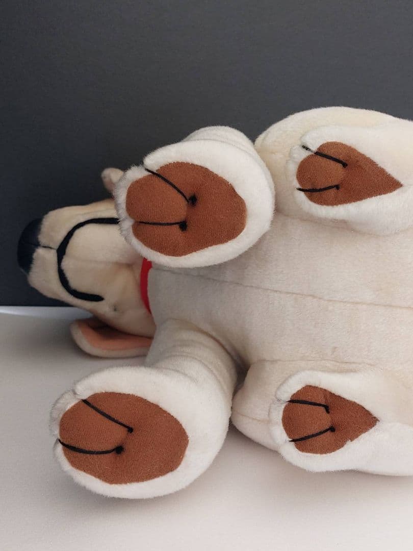 ラブラドール レトリバー ぬいぐるみ レトロ タグ付き