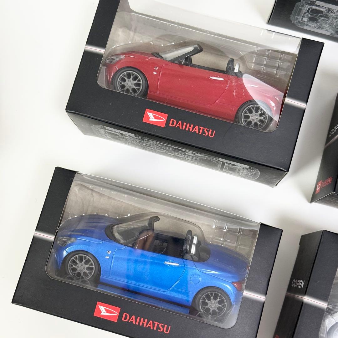 ダイハツ DAIHATSU コペン COPEN ミニカー8色セット