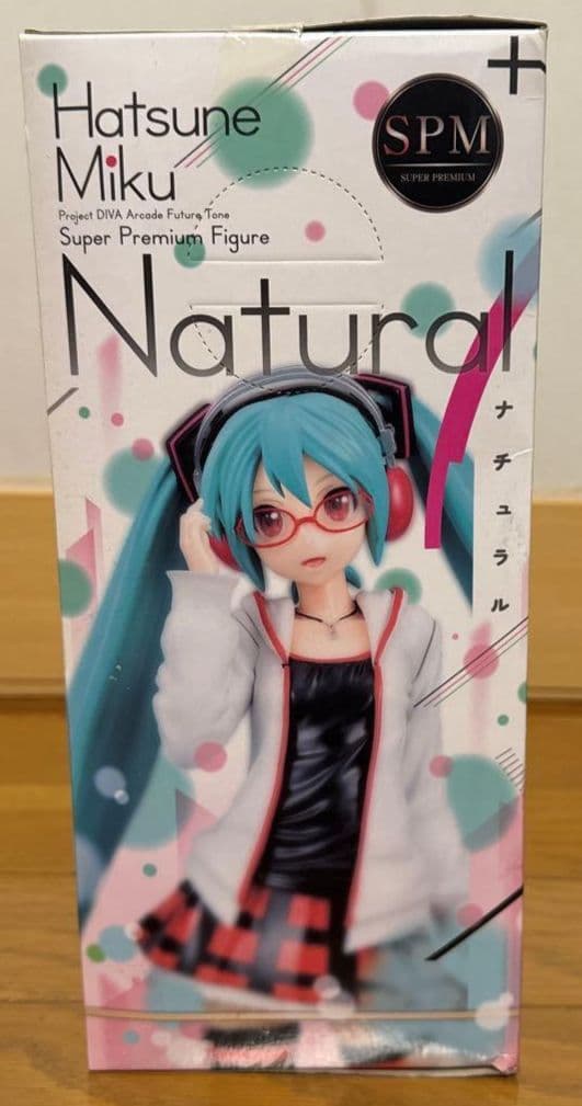 【新品・未使用】　初音ミク　スーパープレミアムフィギュア　ナチュラル