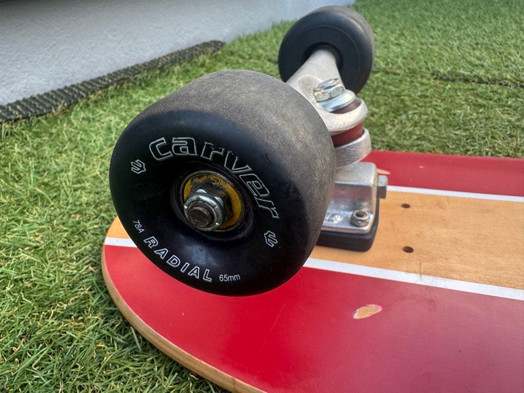 【美品】スケートボード グレー　CARVER カーバー 36インチ