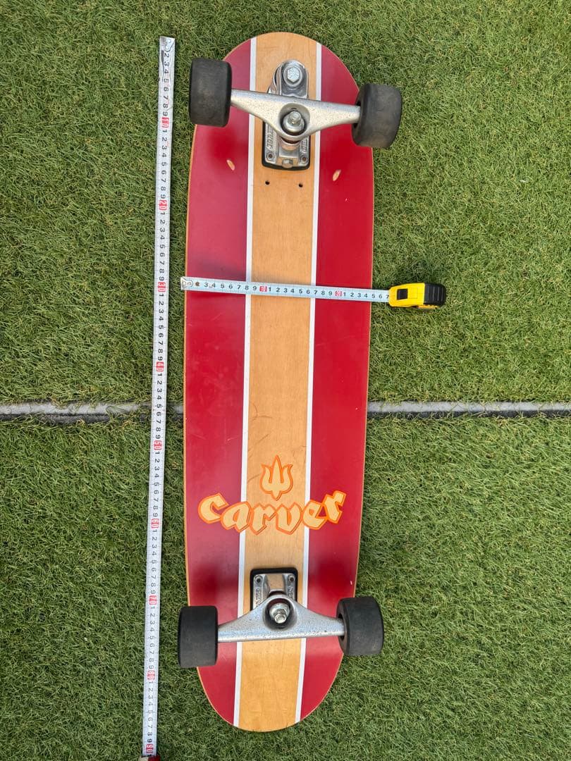 【美品】スケートボード グレー　CARVER カーバー 36インチ