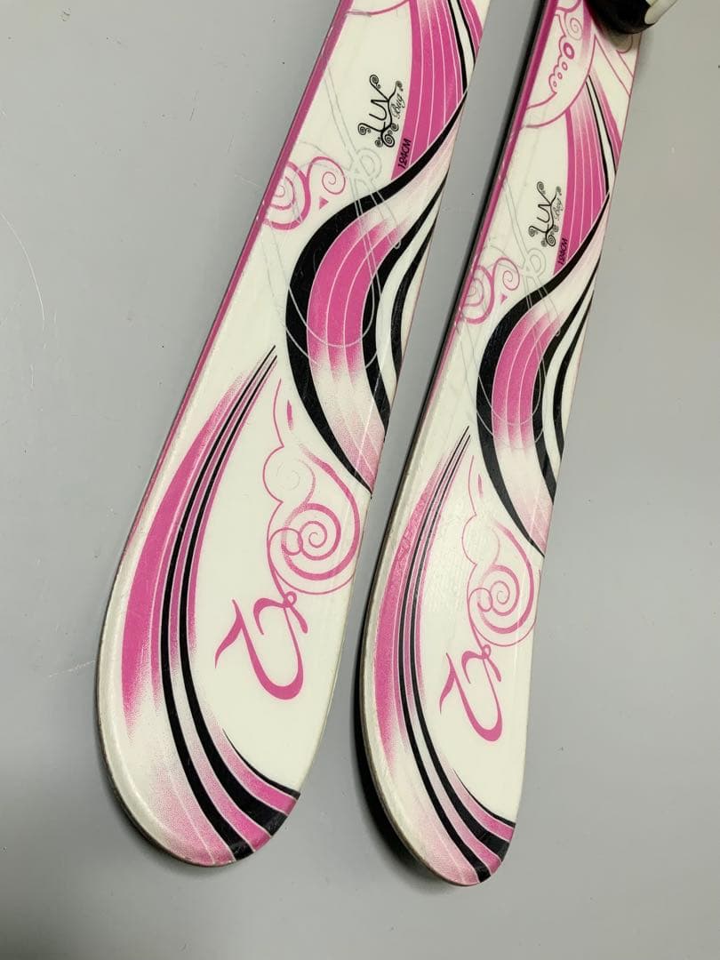 ジュニアスキー　4点セット　K2（ケーツー）板124cm／ブーツ22cm