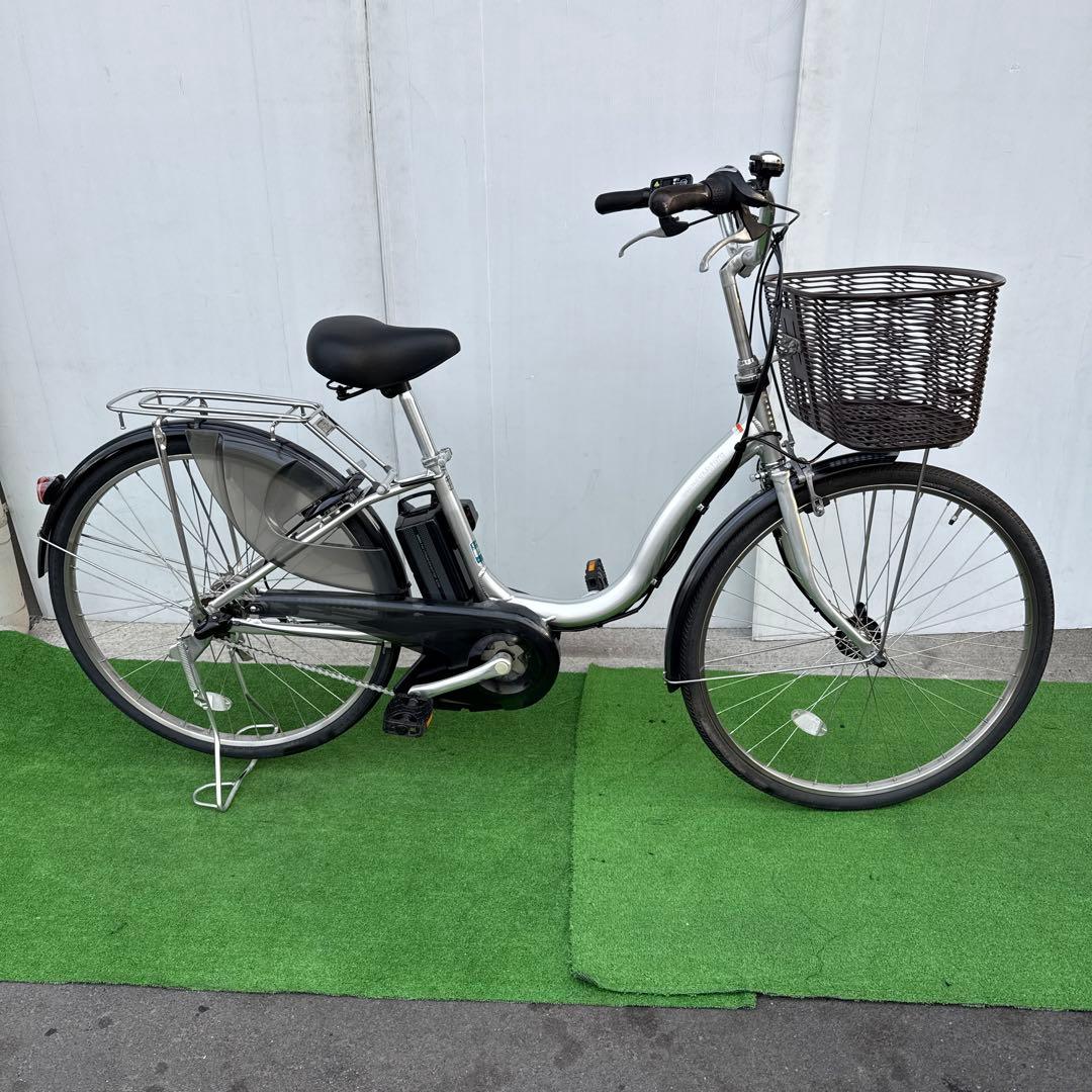 YAMAHAヤマハ電動アシスト自転車26インチ シルバー