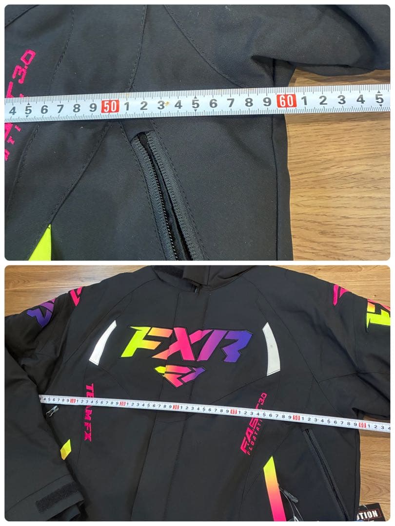 美色 新品未使用 FXR スノーモービル ウエア L-XL相当　サイズ確認