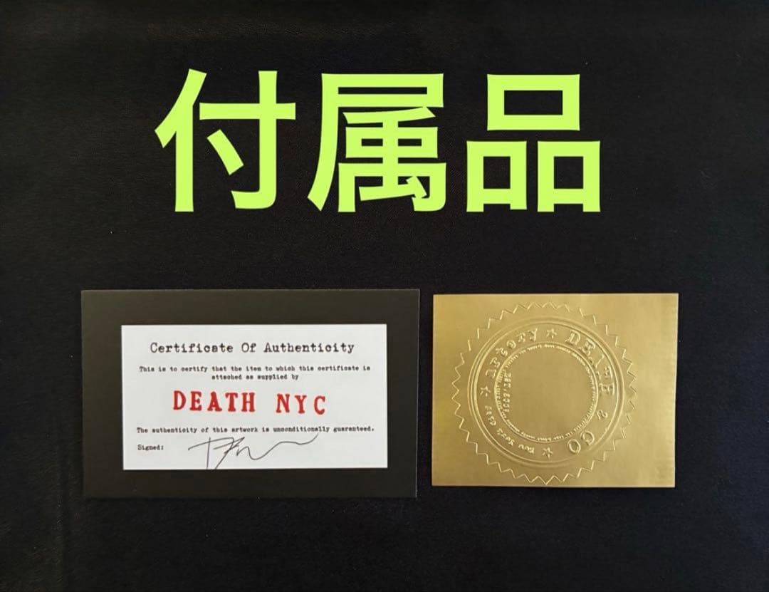 ◇Edition of 100◇ DEATH NYC アートポスター AG01