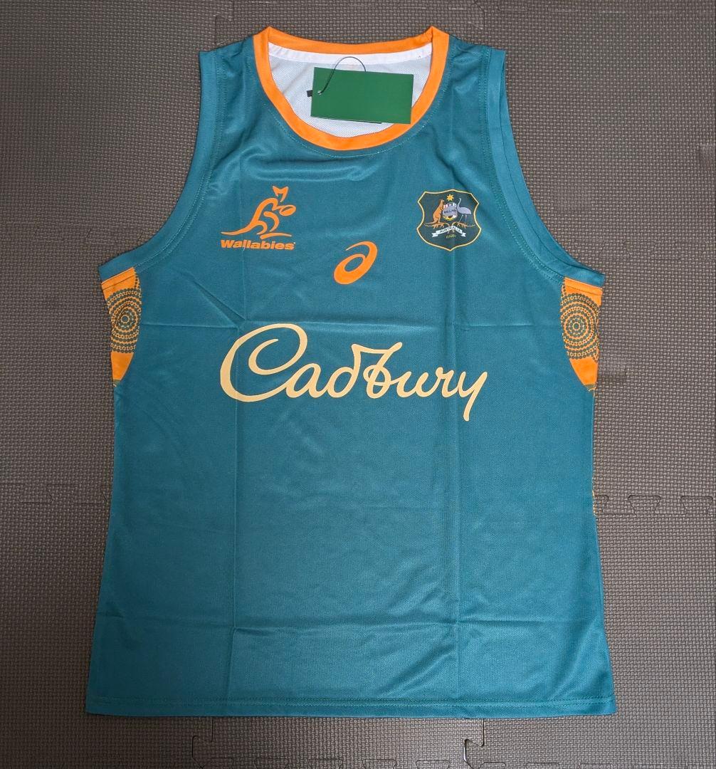 【新品】ワラビーズ ラグビー タンクトップ ジャージ トレーニングウェア XL