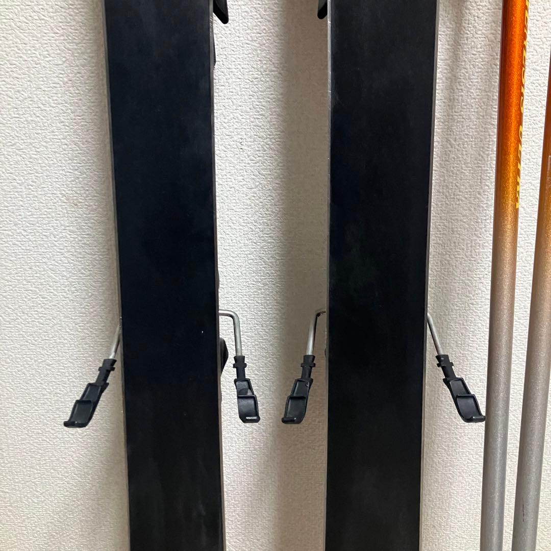 【良品】NORDICA SPITFIRE ノルディカ スキー162cmストック付