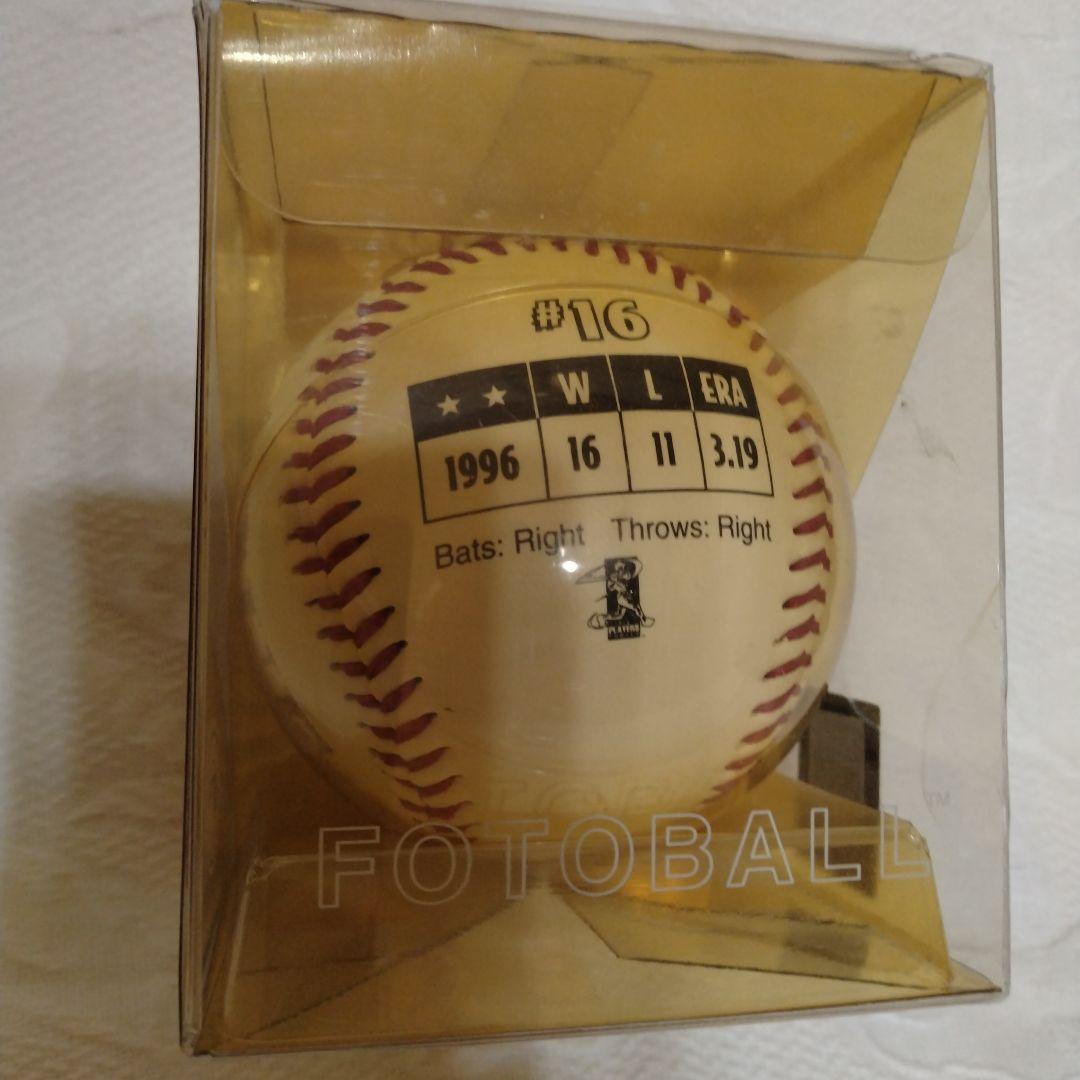野茂英雄.ボブルヘッド.フィギュア　記念ボール　ピンバッジ　セット