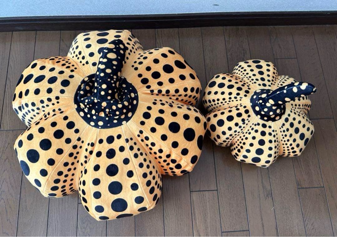 【非売品★草間彌生】3個セット：かぼちゃ クッション