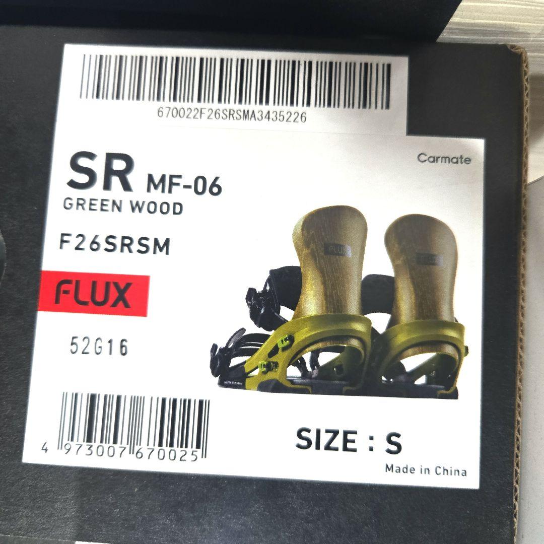 25-26 FLUX SR MF-06 S フラックス ビンディング