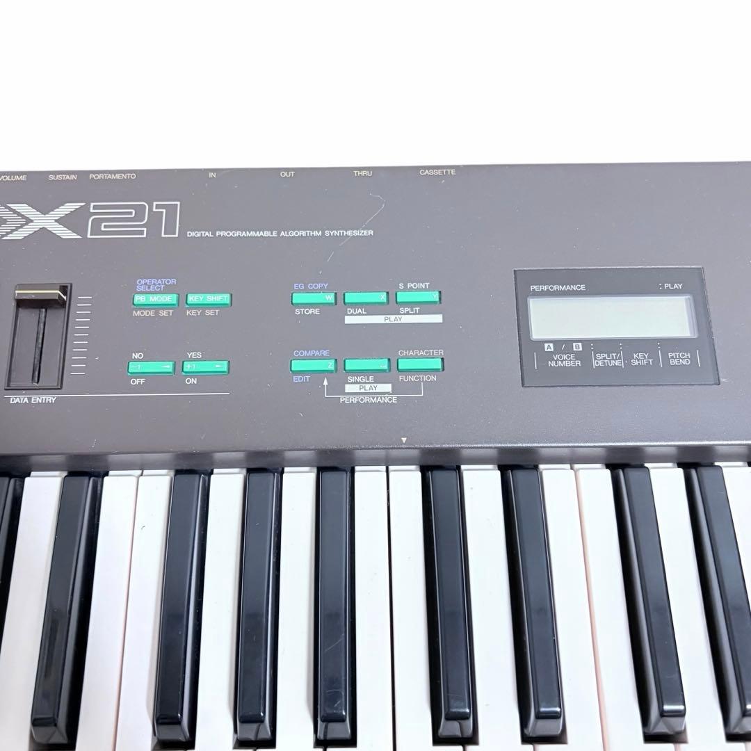 【生産完了品】YAMAHA ヤマハ シンセサイザー DX21 希少モデル