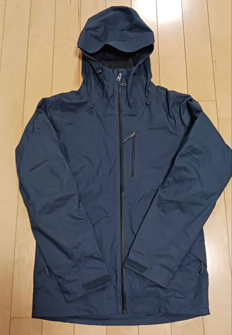 未使用PatagoniaメンズスノーショットジャケットXSネイビースキーウェア