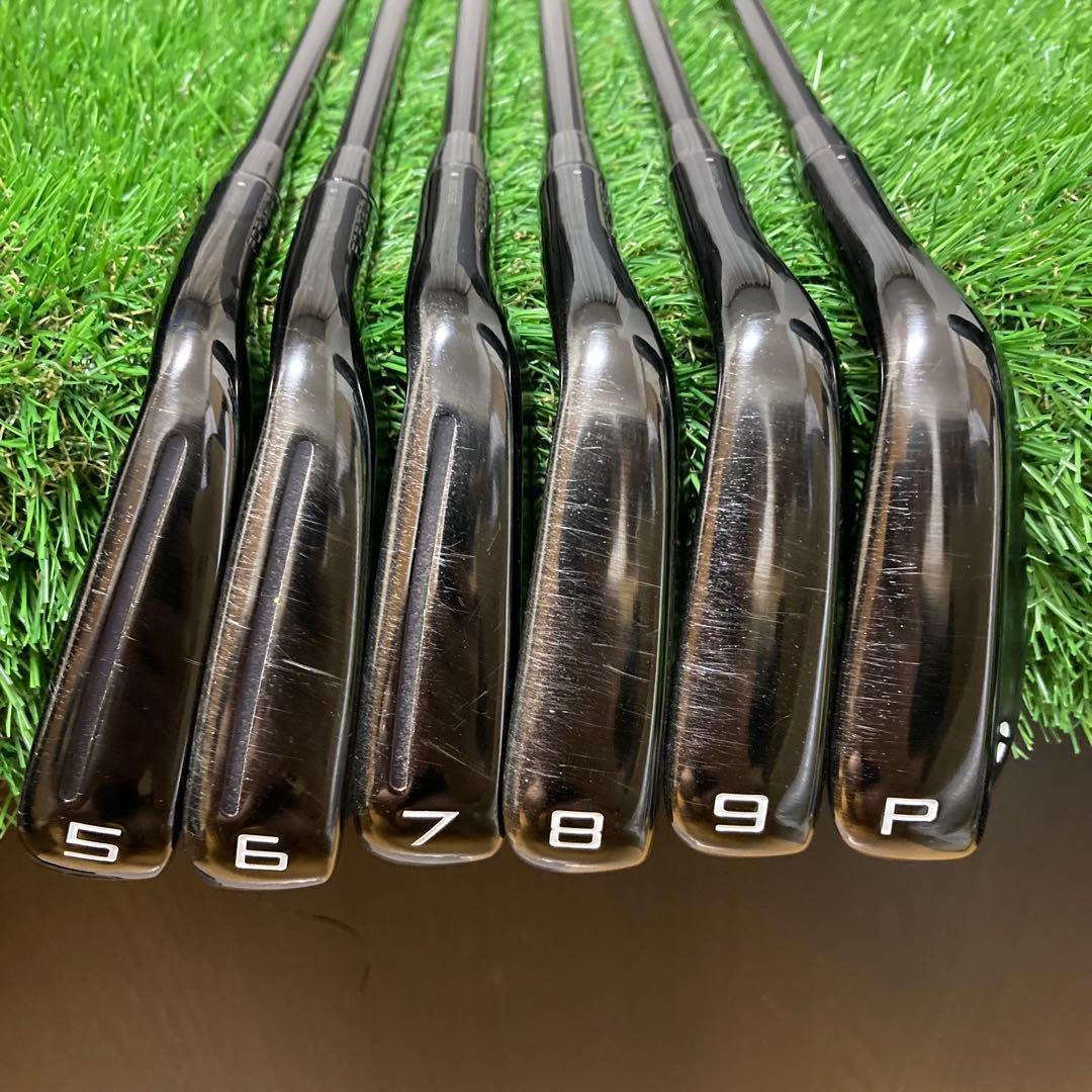 Taylormade P790 BLACK アイアン6本 MCI ブラック