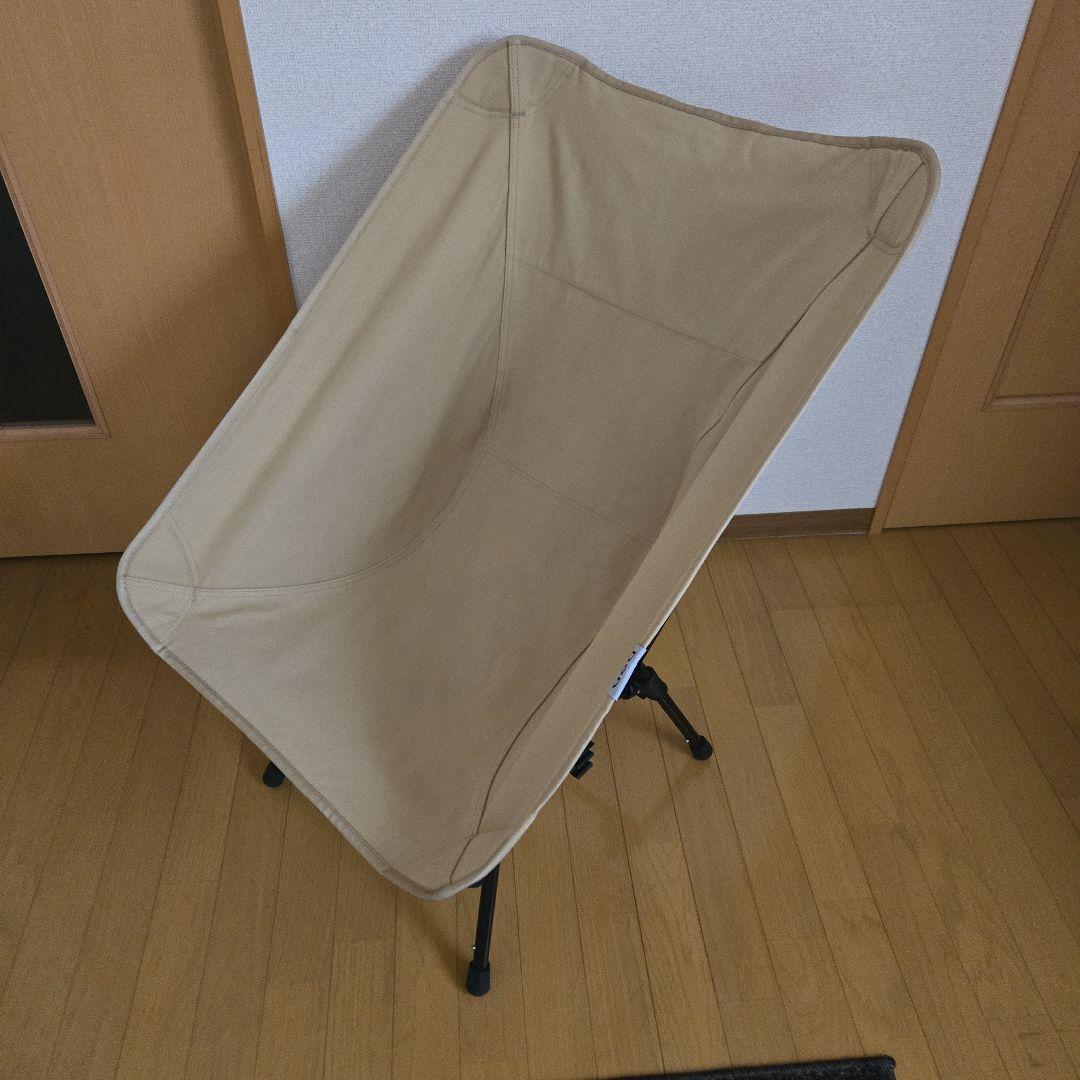 DOD アウトドアチェア ベージュ 収納バッグ付き