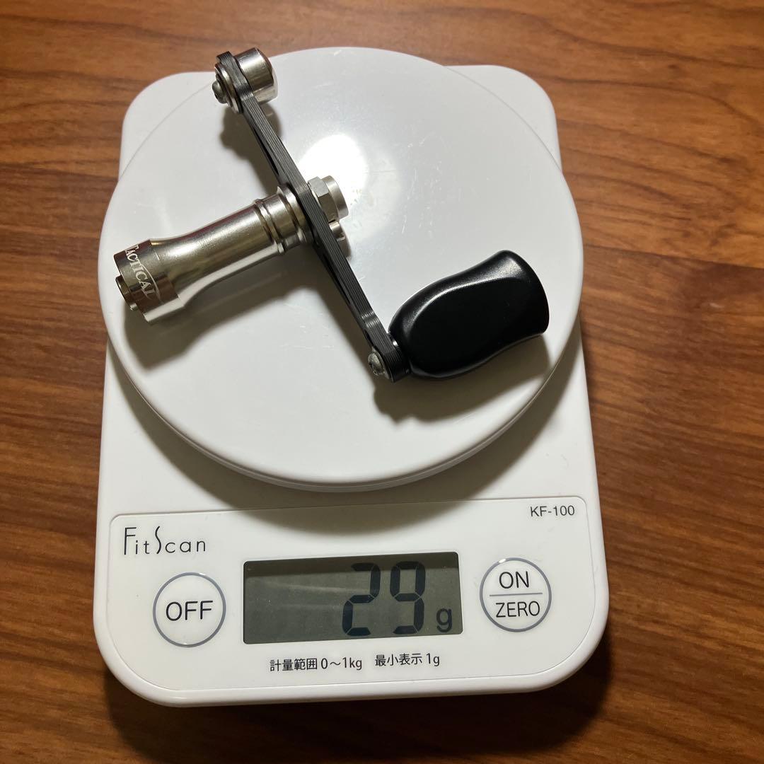 廃盤レア　美品　廃盤レア　ZPI ダイワ用　タクティカル　ハンドル　ノブ交換済み