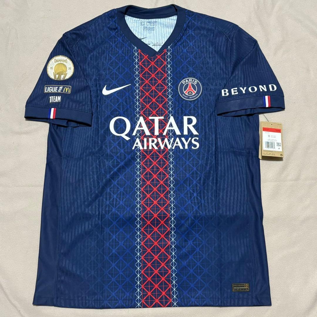 新品　PSG　adv　25/26　ホーム　クヴァラツヘリア　パリサンジェルマン