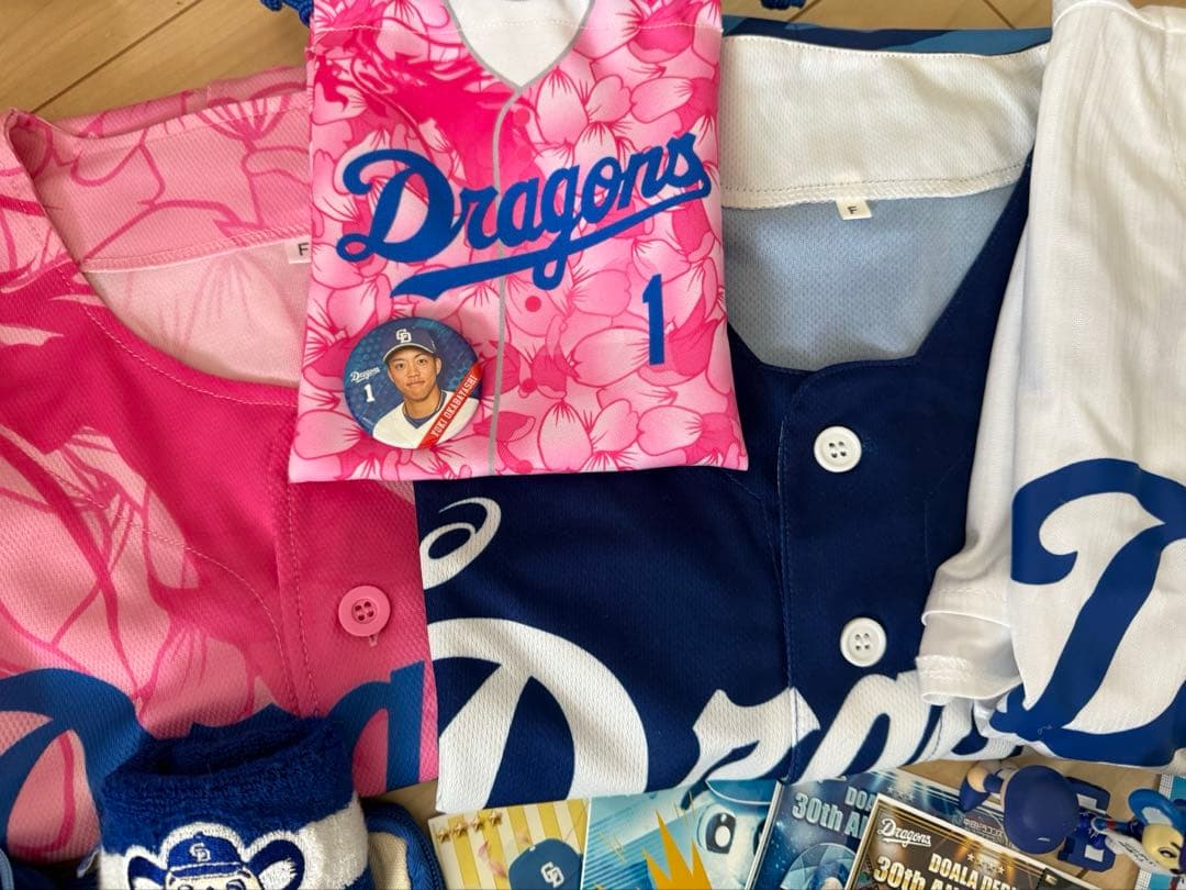 中日ドラゴンズ 応援グッズ タオル ユニフォーム ガチャガチャ まとめ売り