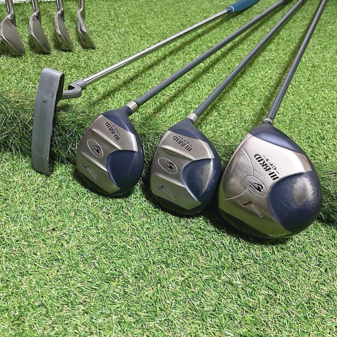 即戦力 お買得 オススメ HI-BRID レディースゴルフクラブ豪華12本セット