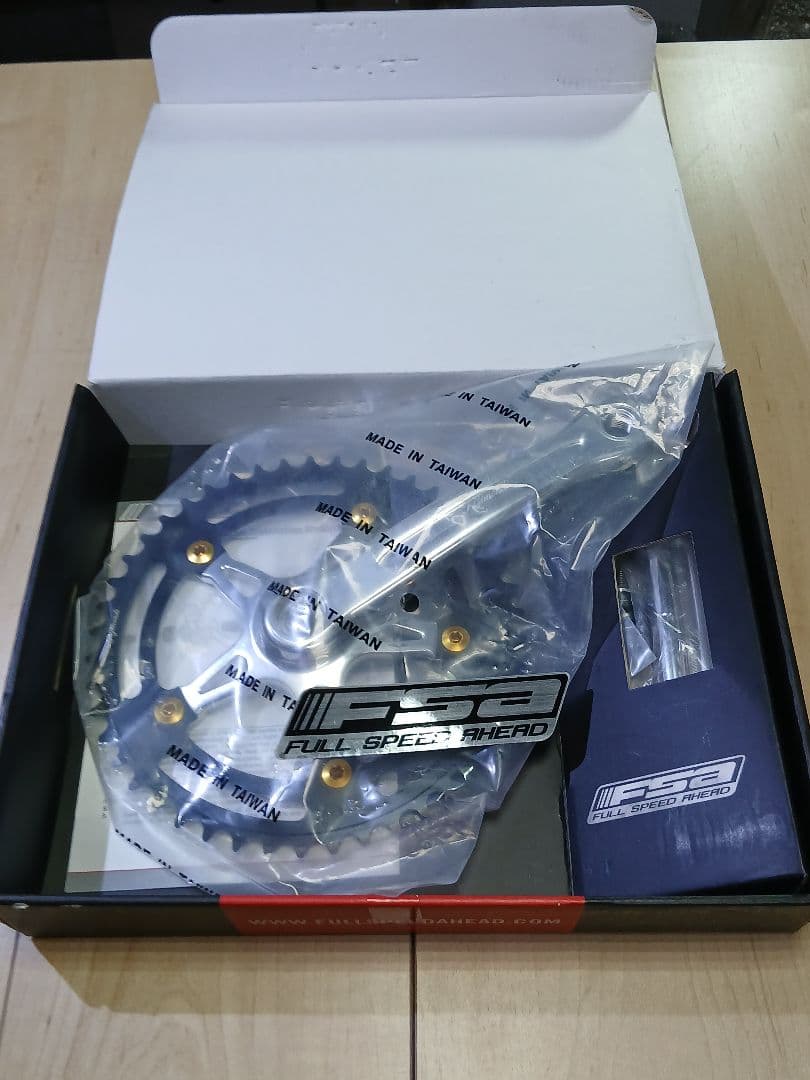 FSA 46tクランクセット ピスト　クラシック