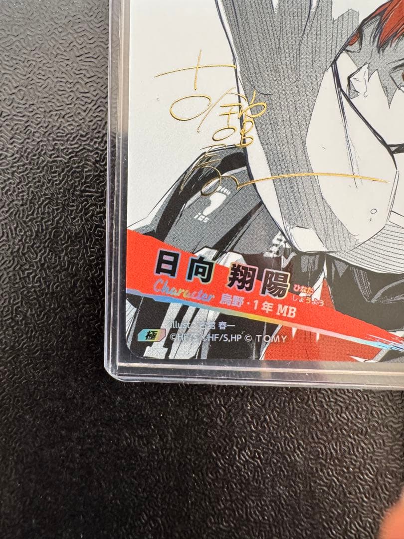 ハイキュー!! 日向翔陽 極 HV-P01-004 バボカBREAK サイン入り