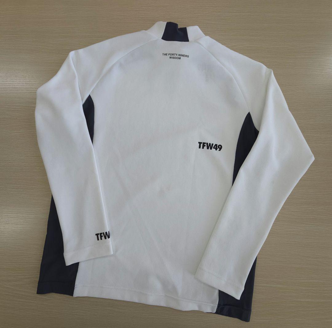 メンズウェア TFW49 SIDE PANEL LONG SLEEVE MOCKNECK T
