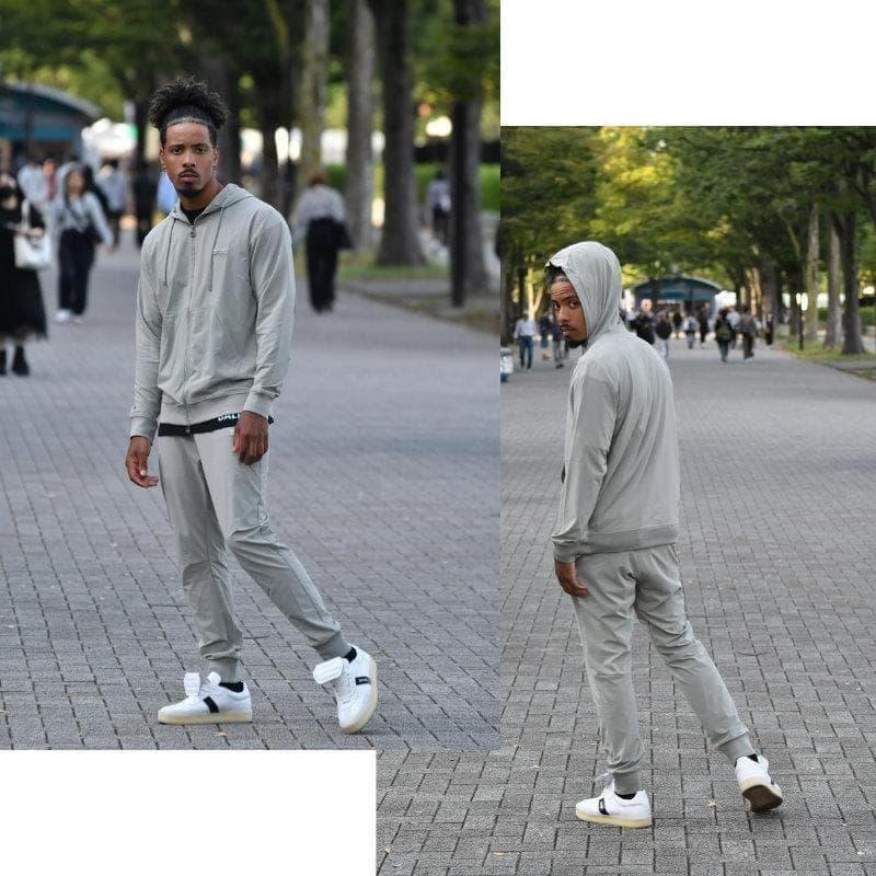 BALR. 日本限定 ストレッチ ナイロン パンツ ダヴグレー Ｌサイズ