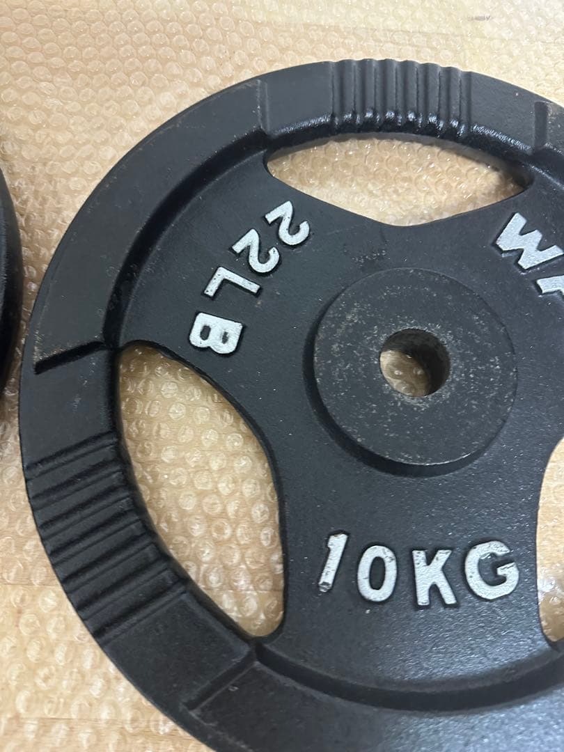 早い者勝ち WFG ワイルドフィット アイアンプレート 穴径10kg 2枚組