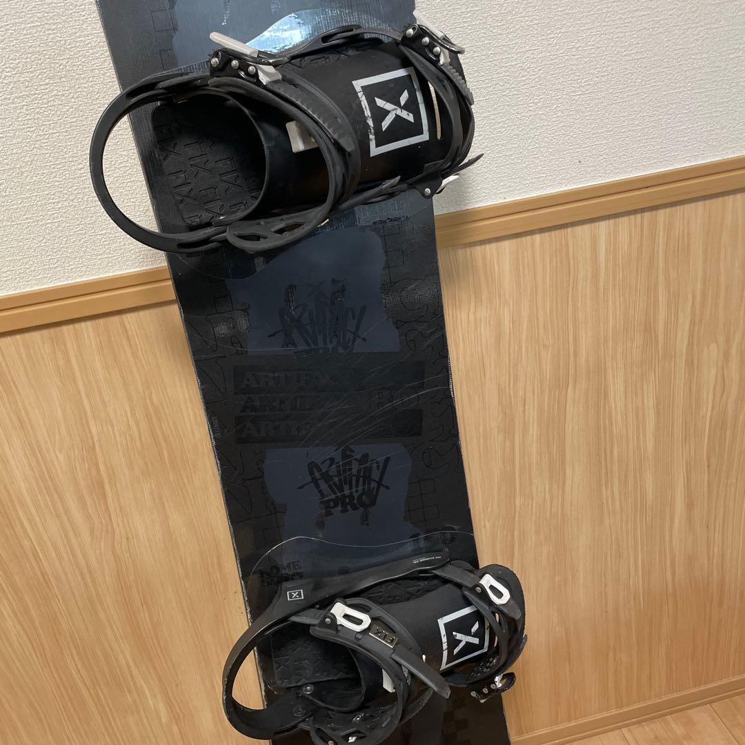 スノーボードROMRSDS ArtifactProビンディングFIXNation
