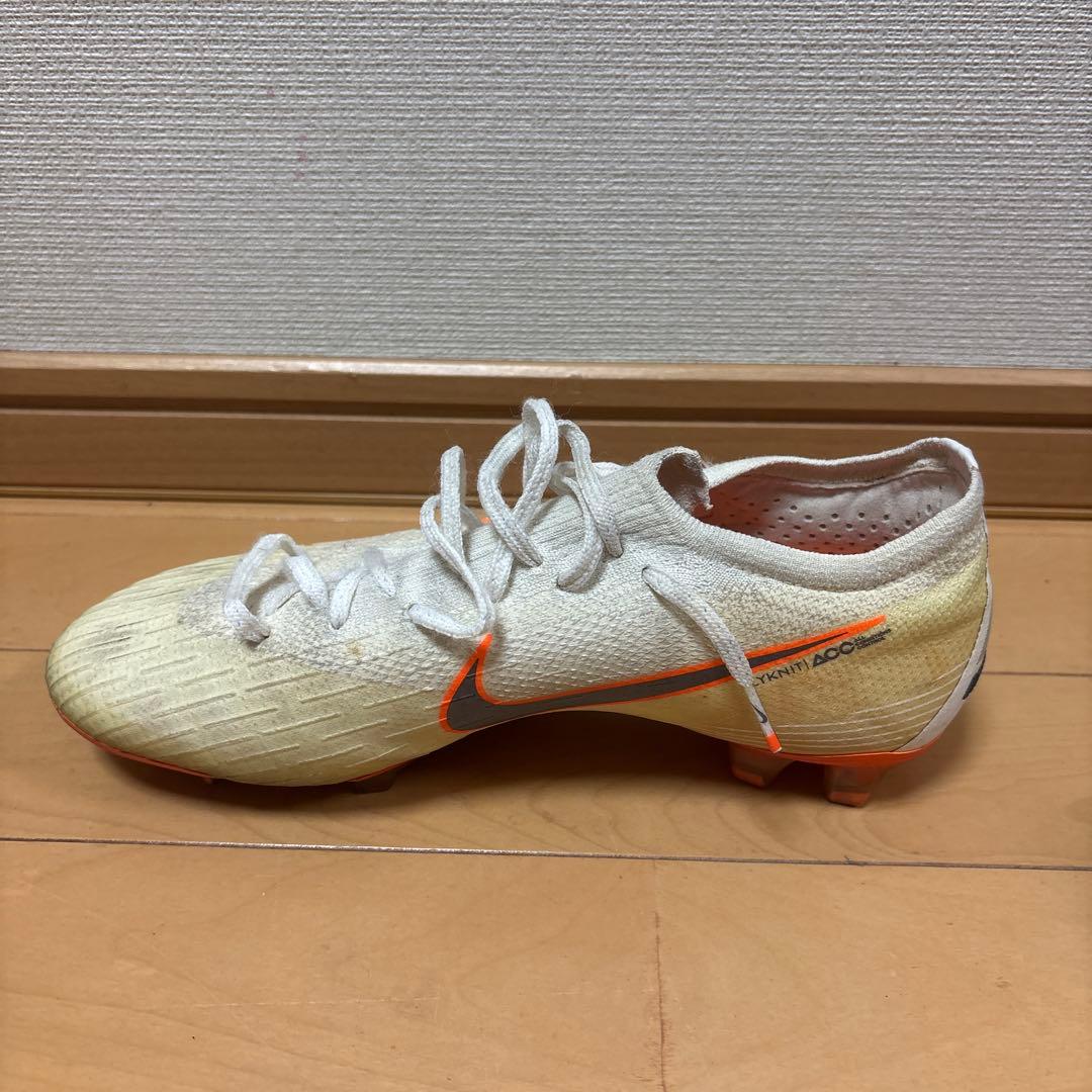 Nike Mercurial サッカーシューズ ホワイト/オレンジ
