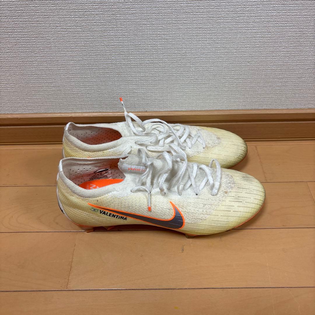 Nike Mercurial サッカーシューズ ホワイト/オレンジ