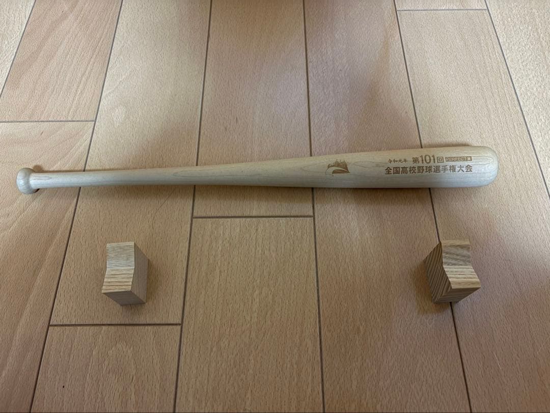 第101回全国高校野球選手権大会ストラックアウト パーフェクト賞ミニチュアバッド