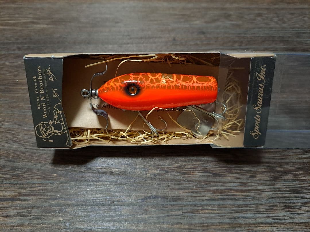 ザウルス　バルサ50　マンボー　manb-O　カラー:#4　レッドクラックル