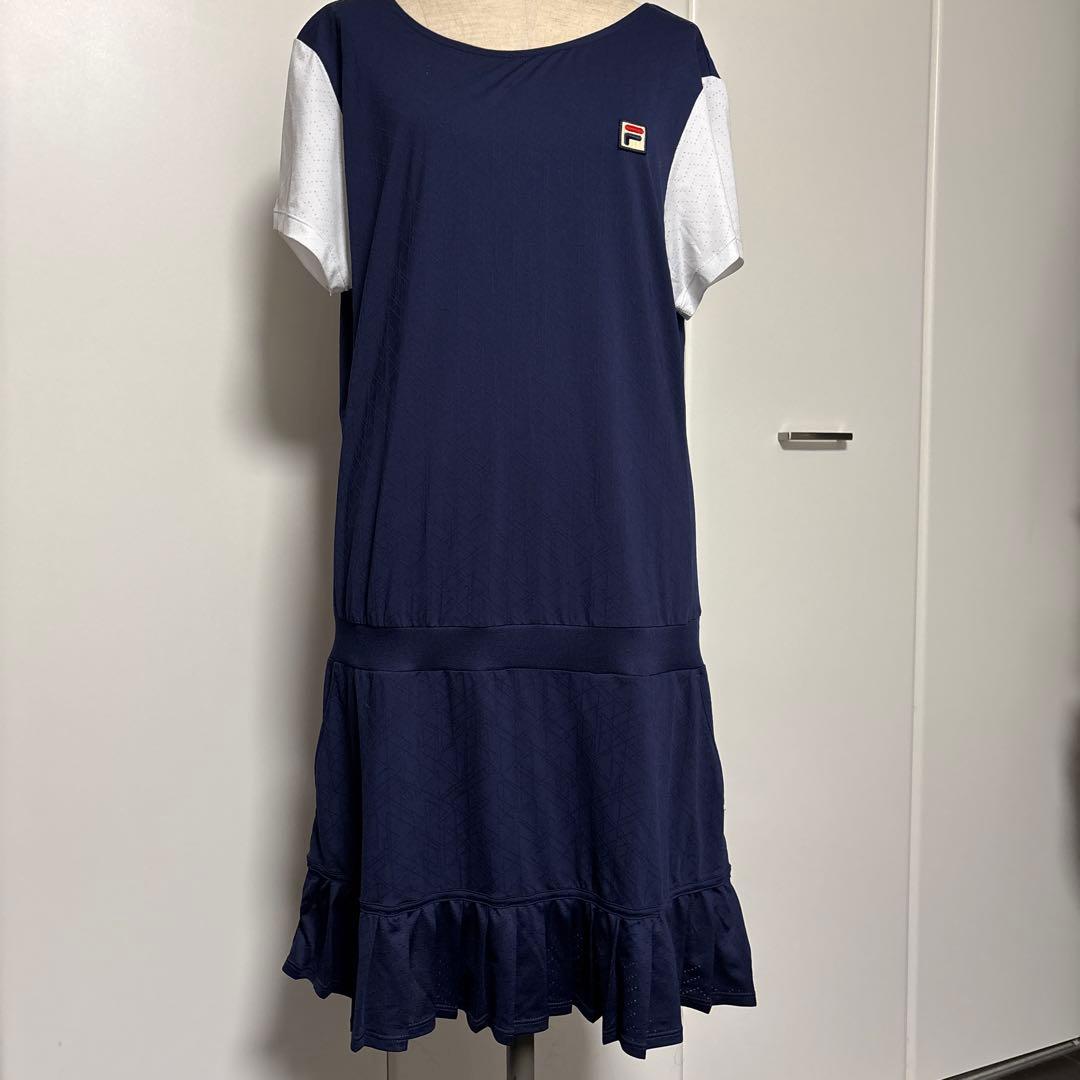新品、タグ付き　FILA ネイビー テニスウェア　ワンピース
