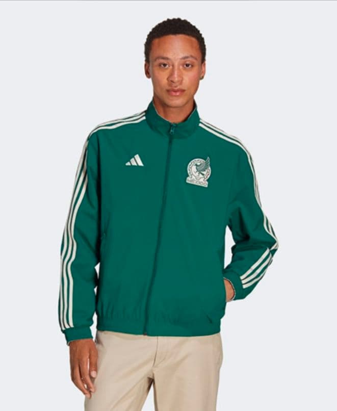 adidas メキシコ代表 アンセムジャケット グリーン アディダス