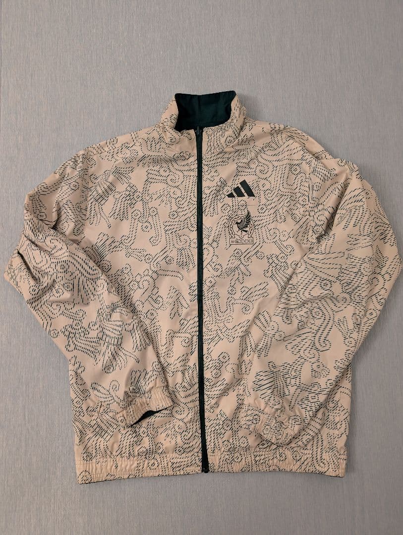 adidas メキシコ代表 アンセムジャケット グリーン アディダス