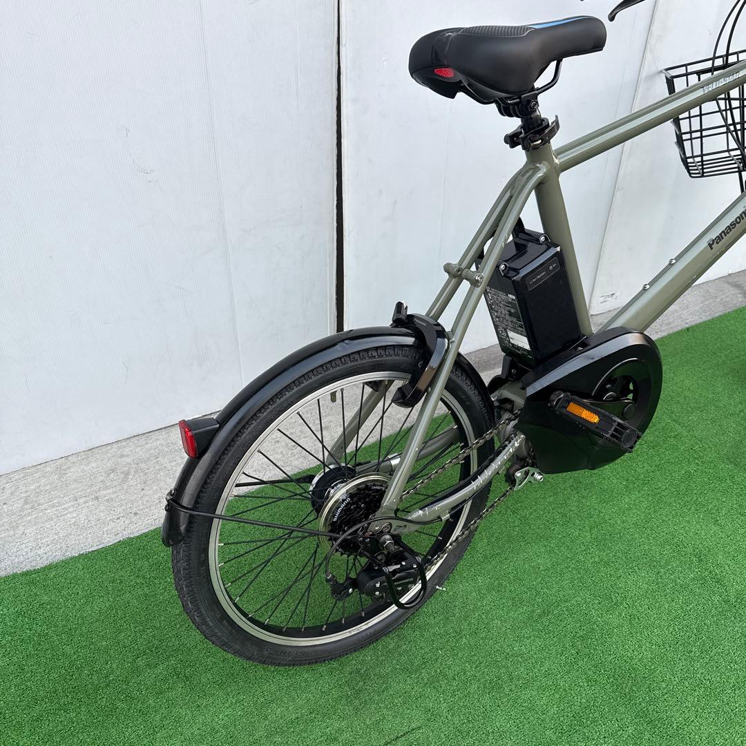 Panasonicパナソニック新型電動アシスト自転車スポーツ型 グリーン