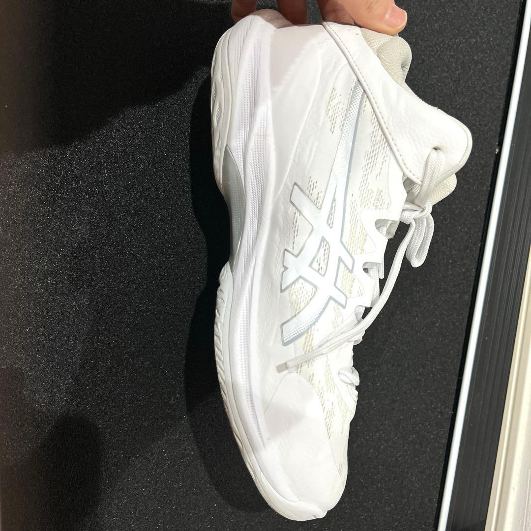 アシックス　バッシュ　25.0 GELHOOP メンズ　レディース　ホワイト