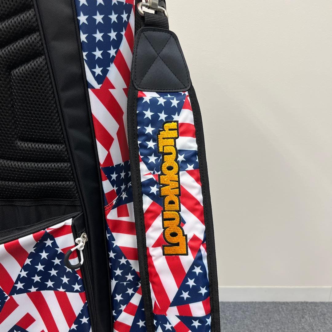 LOUDMOUTH ラウドマウス スタンドキャディバッグ 星柄