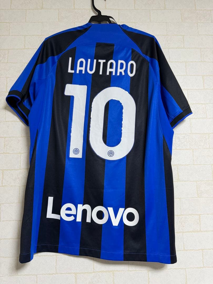サッカー　インテル　ユニフォーム　ラウタロ　Lサイズ