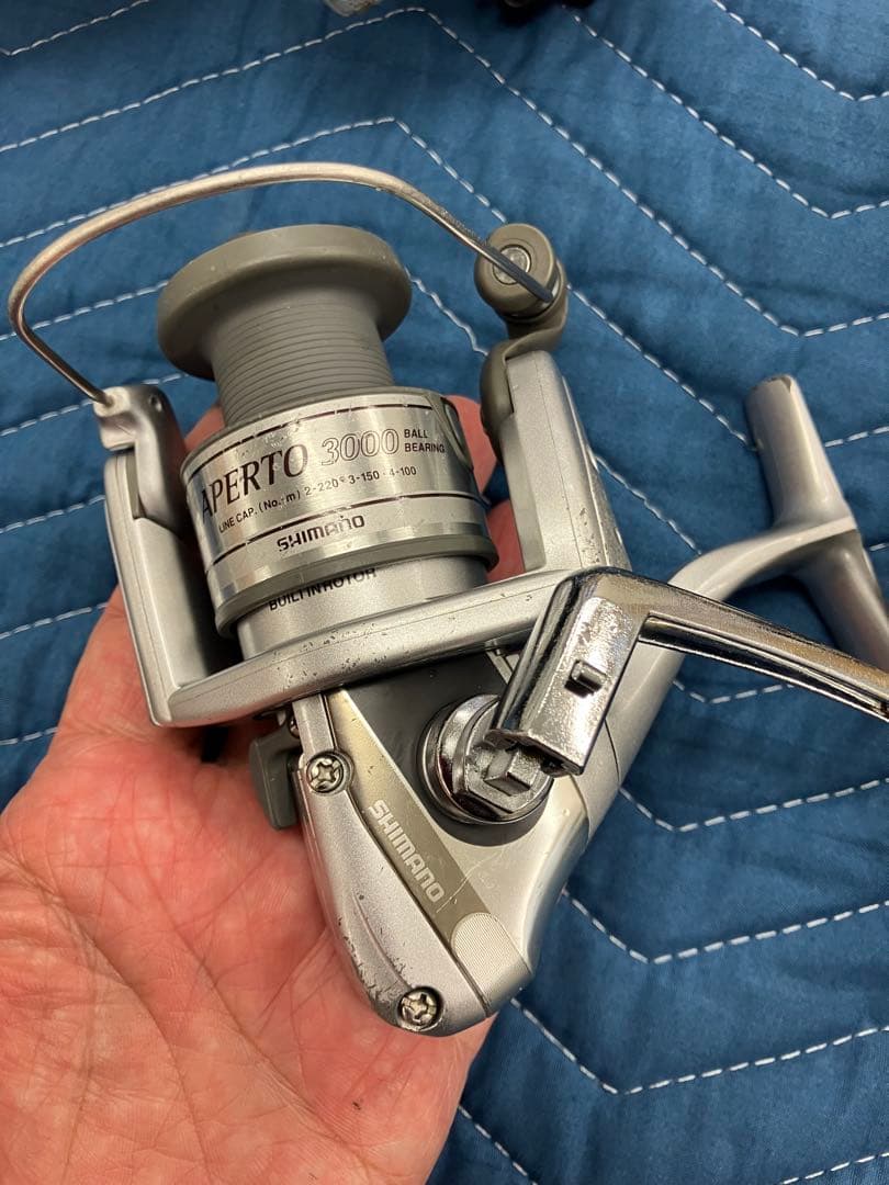 整備済のスピニングリールをまとめて16台
